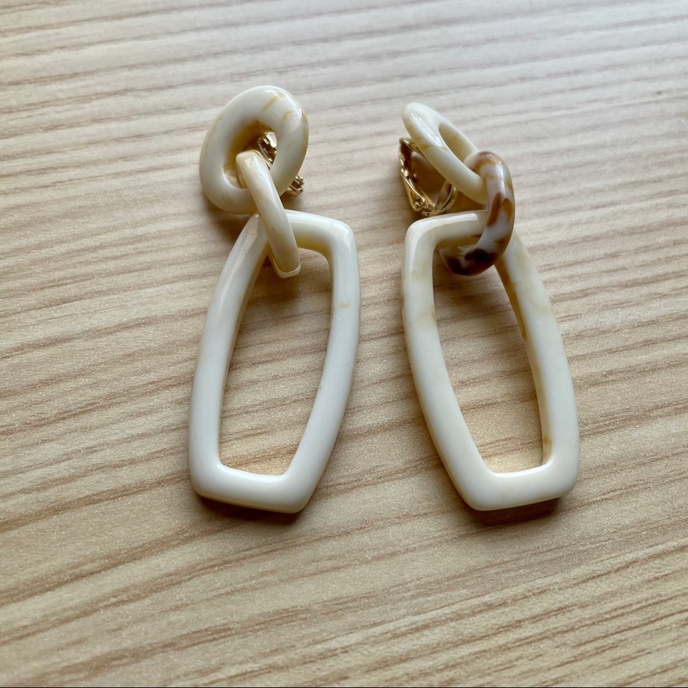Lightweight Clip On Earrings Resin